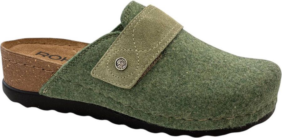 Rohde 6053.62 Pantoffel groen