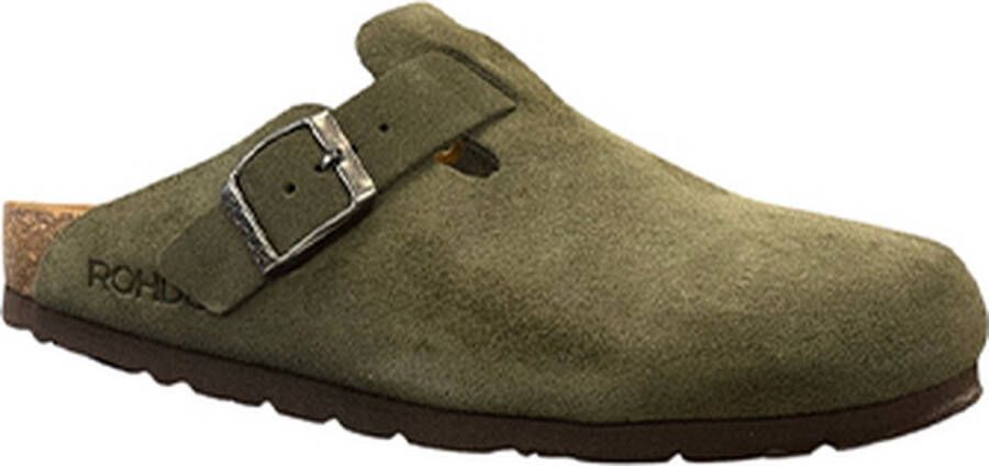 Rohde Pantoffels Alba zomerschoen slippers pantoffel met lichte zool g-breedte