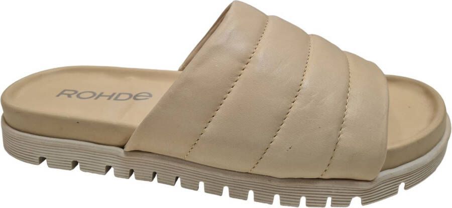 Rohde 6300 14 Dames Slippers Wit