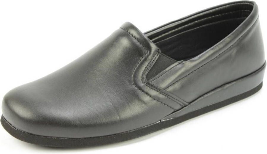 Rohde 6402~~~~~~~~~~~~~~~~~~~~~~~~~~ Heren pantoffels Zwart