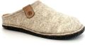 Rohde Pantoffels Lucca Clog pantoffel homeslipper in gemêleerde uitstraling - Beige