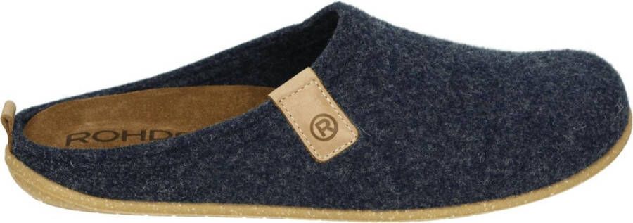 Rohde 6920~~~~~~~~~~~~~~~~~~~~~~~~~~ Heren pantoffelsPopulaire herenschoenen Pantoffel Blauw