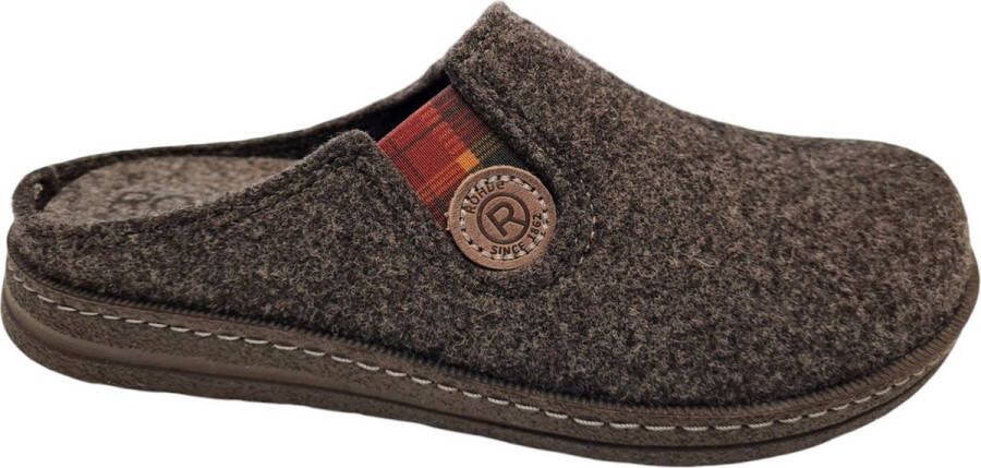 Rohde 7142 Heren pantoffels Grijs
