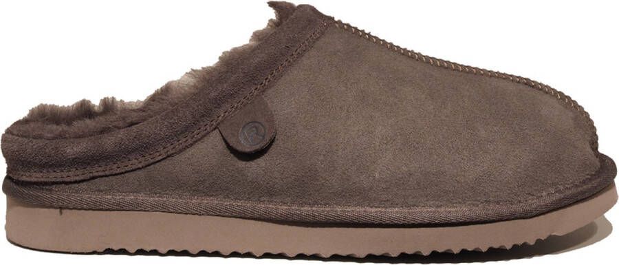 Rohde Livigno heren pantoffel Donker Taupe - Foto 2