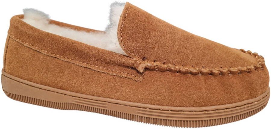 Rohde 7160~~~~~~~~~~~~~~~~~~~~~~~~~~ Heren pantoffels Cognac