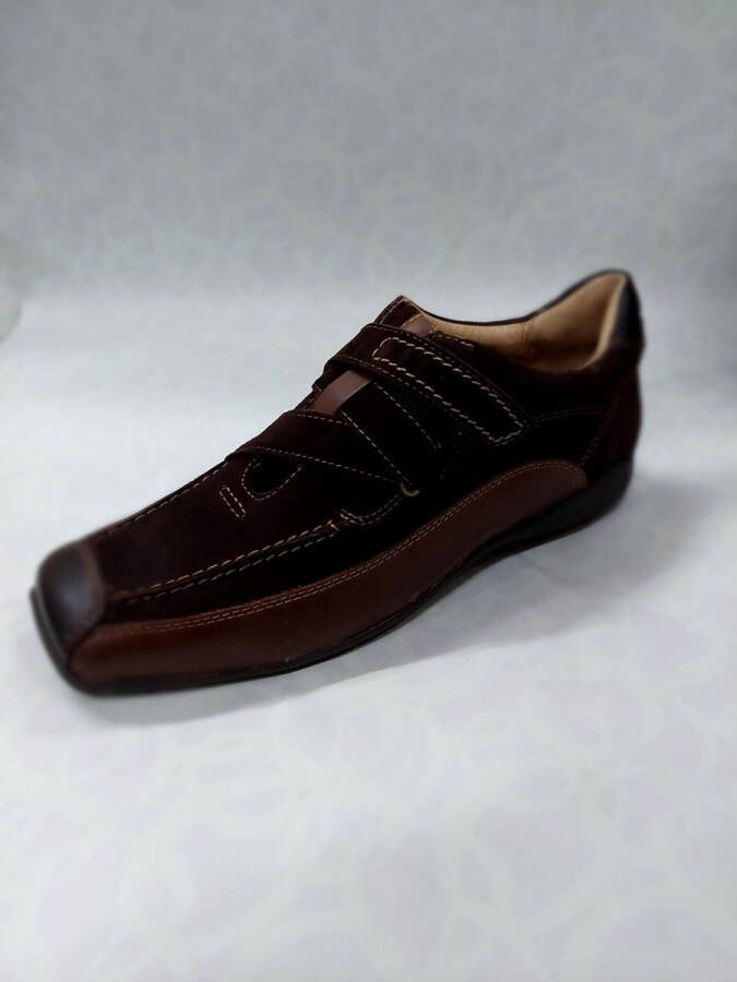 Rohde 8802 instappers met klittenbanden bruin