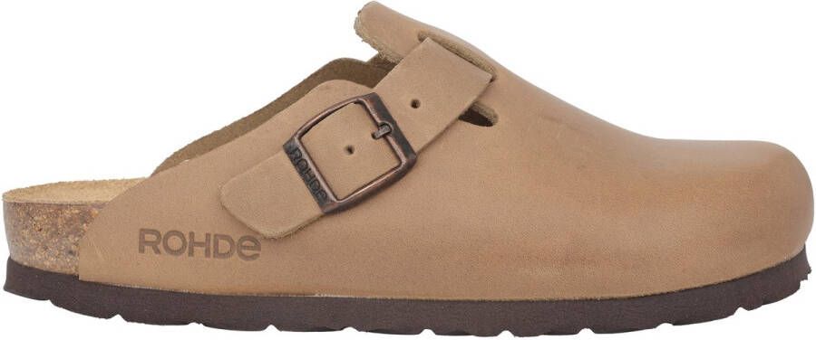 Rohde Alba dames slof beige
