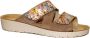 Rohde Slipper Vrouwen Beige multi - Thumbnail 5