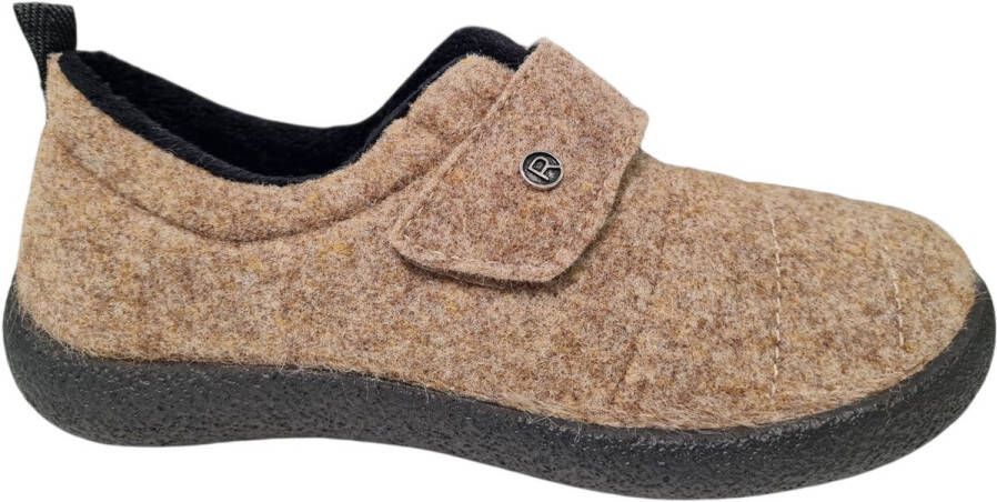 Rohde Beige Gesloten Dames Pantoffels Beige