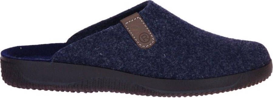 Rohde Blauwe Pantoffel Wol - Foto 4