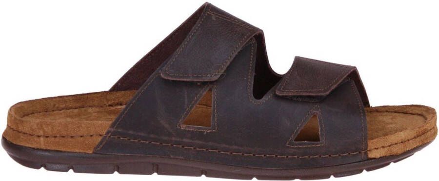 Rohde Bruine Slipper Velcro