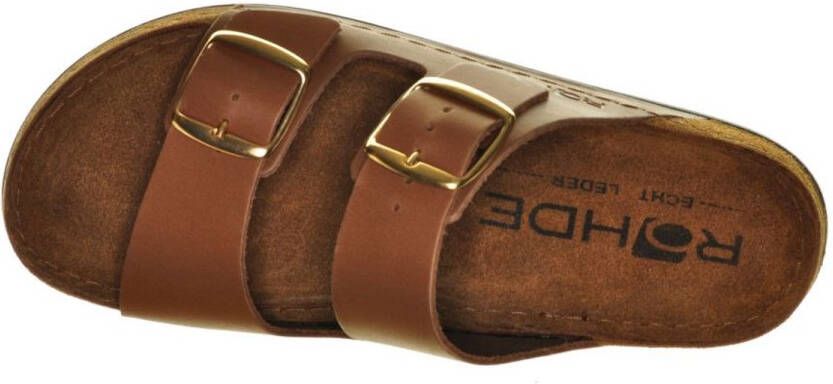 Rohde Cognac Slippers