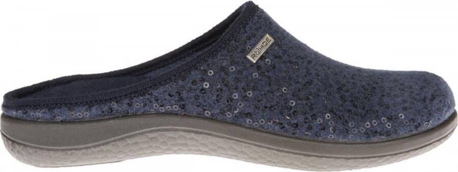 Rohde Dames Pantoffel Muil 6550-55 Blauw - Foto 2