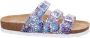 Rohde Slippers Alba zomerschoenen slippers pantoffels met kleurrijke print g-breedte = breed - Thumbnail 1