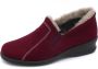 Rohde Dames Pantoffel Gevoerd 2516-41 Donkerrood (37.5) - Thumbnail 1
