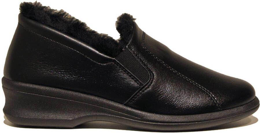 Rohde Dames Pantoffel 2518-90 Zwart Softnappa (41)