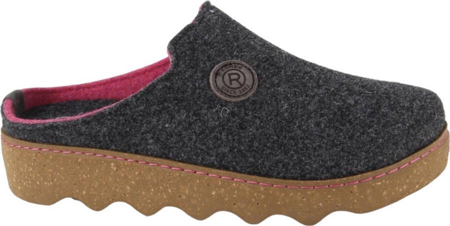 Rohde Pantoffels Foggia Pantoffel slof clog huis-slipper met profielzool