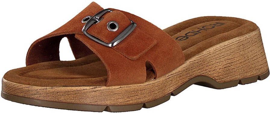 Rohde dames pantoffel bruin