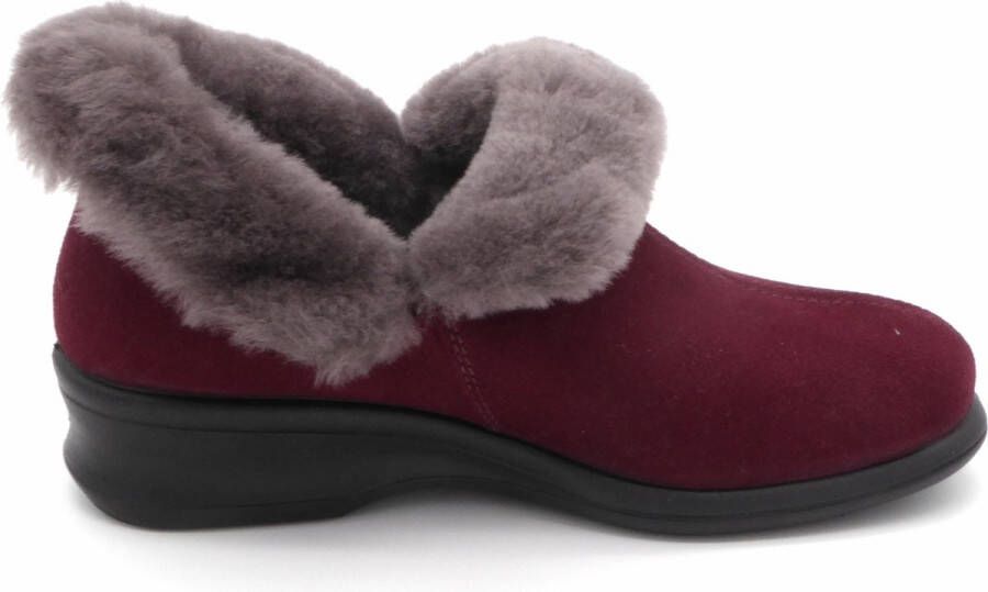 Rohde Dames Pantoffel Gevoerd 2515-41 Bordeaux