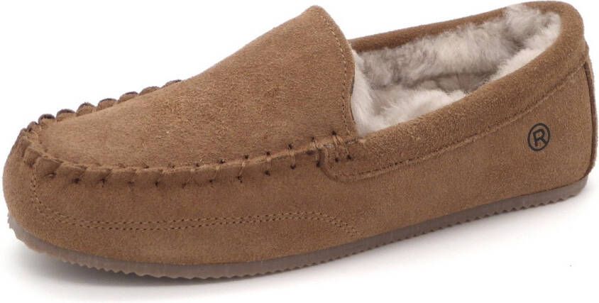Rohde Dames Pantoffel Gevoerd 7020-76 Cognac