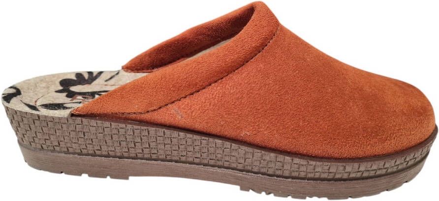 Rohde 2291 Volwassenen Dames pantoffels Kleur Cognac