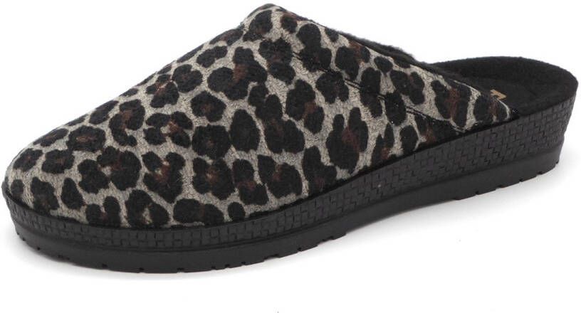Rohde Dames Pantoffel Muil 22963-17 Panter Print
