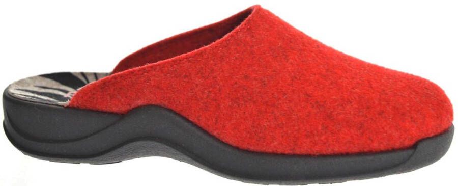 Rohde Dames Pantoffel Muil 2309-43 Rood