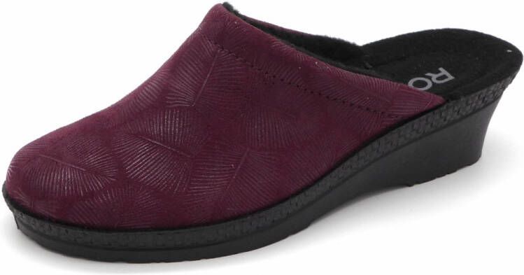 Rohde Dames Pantoffel Muil 2450-48 Wijnrood