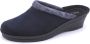 Rohde Dames Pantoffel Muil 2459-50 Blauw - Thumbnail 1