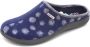 Rohde Dames Pantoffel Muil 6551 56 Blauw Combi - Thumbnail 5