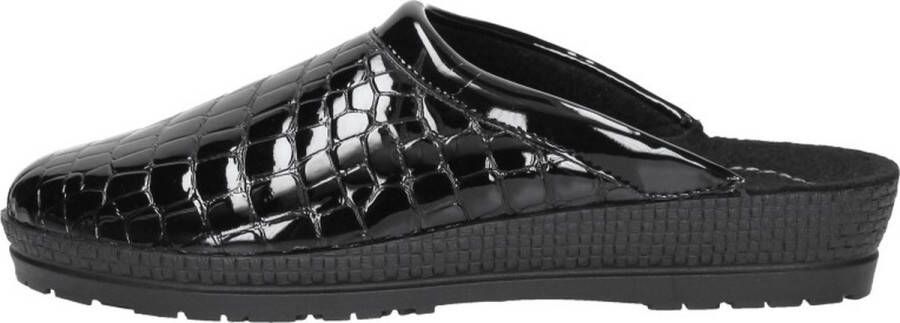 Rohde Pantoffels zwart Synthetisch Dames - Foto 2