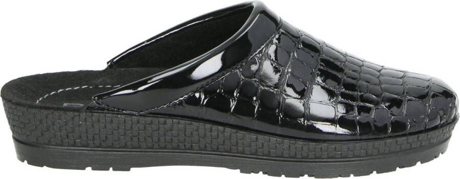 Rohde dames pantoffel Zwart