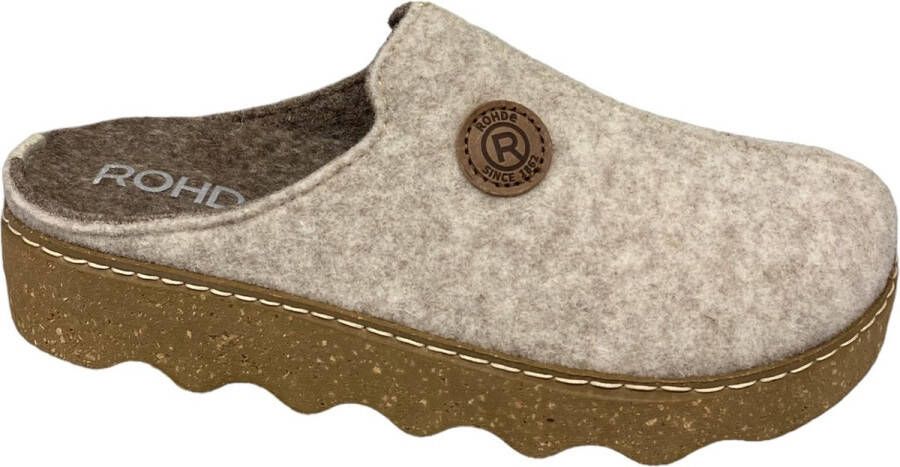 Rohde Dames Pantoffelmuil 6120-13 lichtbeige