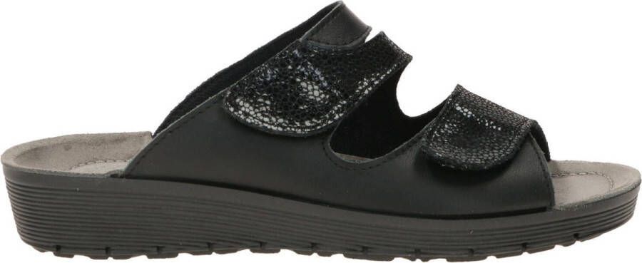 Rohde slipper 1408-90 Zwart