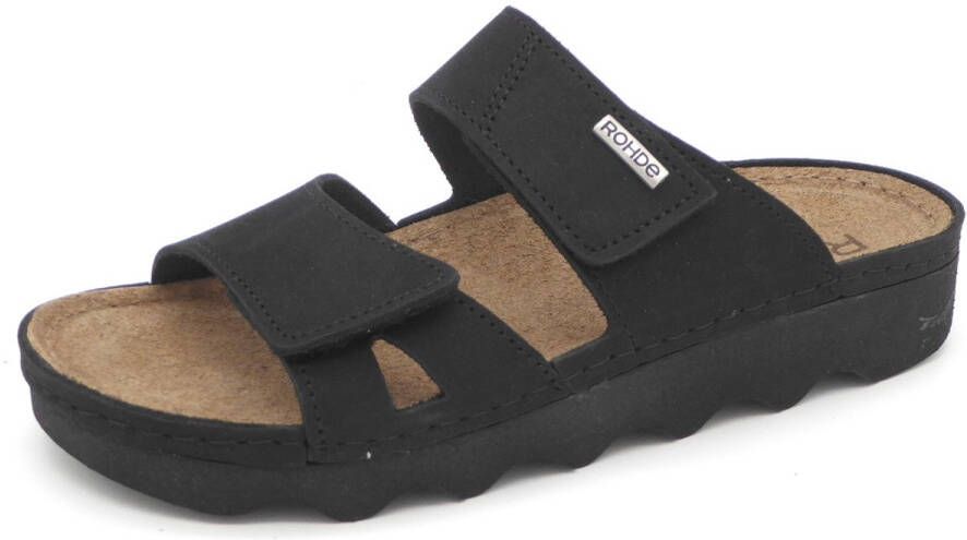 Rohde Dames Slipper 6225-90 Zwart