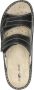 Rohde Dames slippers Open Teen Zwart - Thumbnail 1