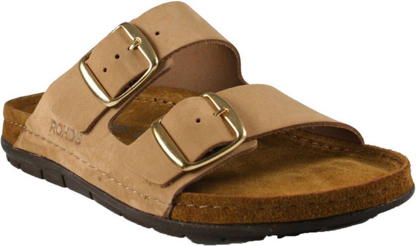 Rohde Slippers RODIGO-D zomerschoenen slippers pantoffels met gespsluitingen
