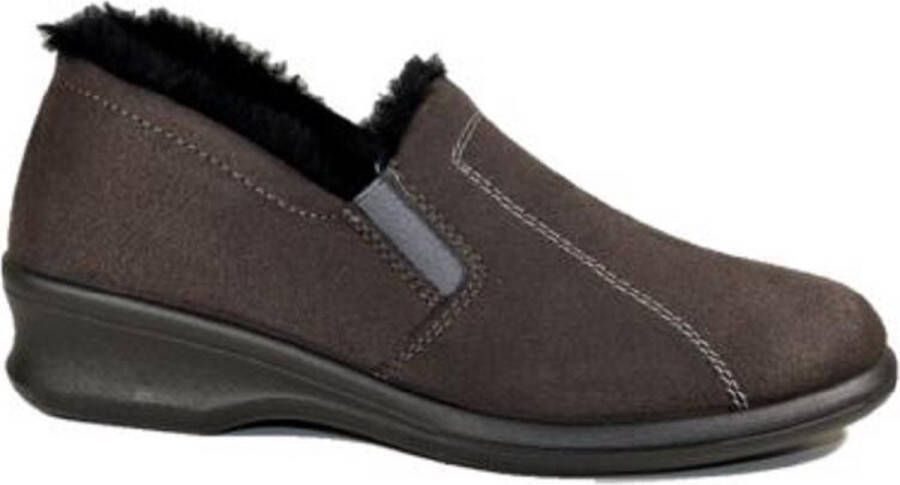 Rohde Zwarte damessloffen Comfortabel Warm Black Dames - Foto 3