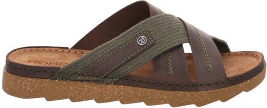 Rohde Slippers Foggia Zomerschoen huisschoen strandschoen slippers met zacht voetbed