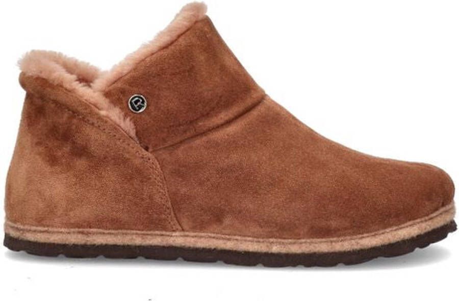 Rohde Dames Pantoffel Gevoerd 7076-76 Cognac