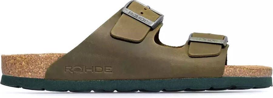 Rohde Memory Footbed Men's Sandal Zwart Black Heren