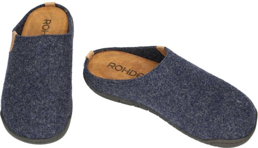 Rohde Heren blauw pantoffels & slippers