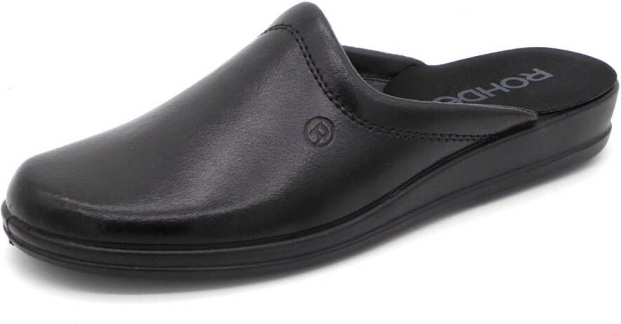 Rohde Lekeberg herenpantoffels pantoffels schoenen 1552 zwart