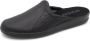 Rohde Lekeberg herenpantoffels pantoffels schoenen 1558 zwart - Thumbnail 7