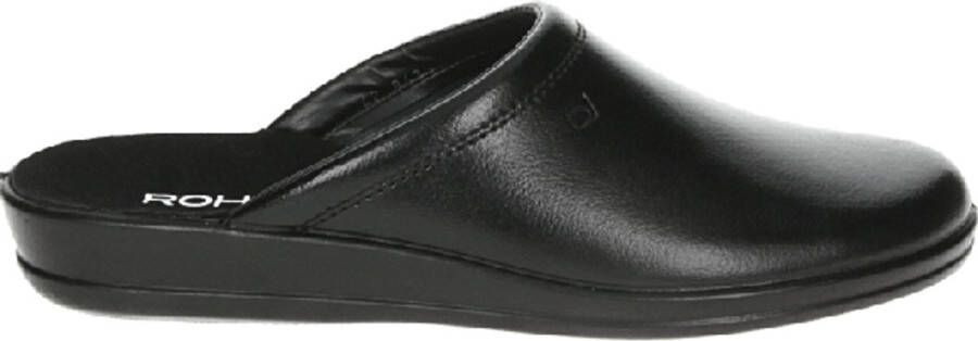 Rohde 1550 Volwassenen Heren pantoffels Kleur: Zwart - Foto 2