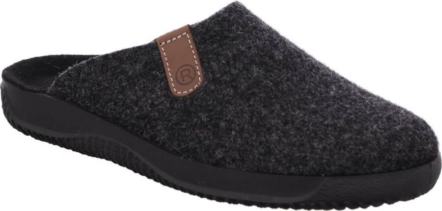 Rohde Pantoffels SOLTAU-H huisschoen slippers klomp met zijlabel