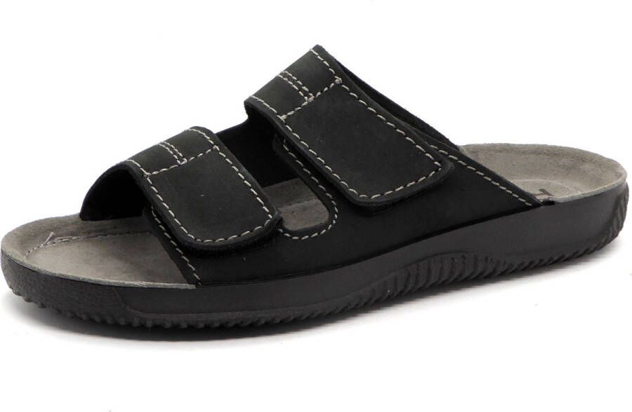 Rohde Slippers SOLTAU-H zomerschoen slippers huisschoen met klittenbandsluiting