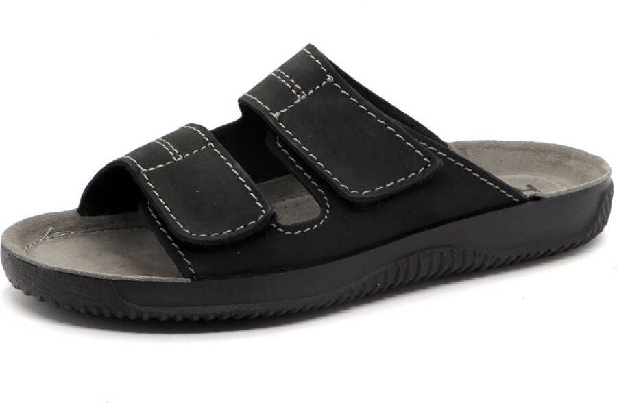 Rohde Slippers SOLTAU-H zomerschoen slippers huisschoen met klittenbandsluiting