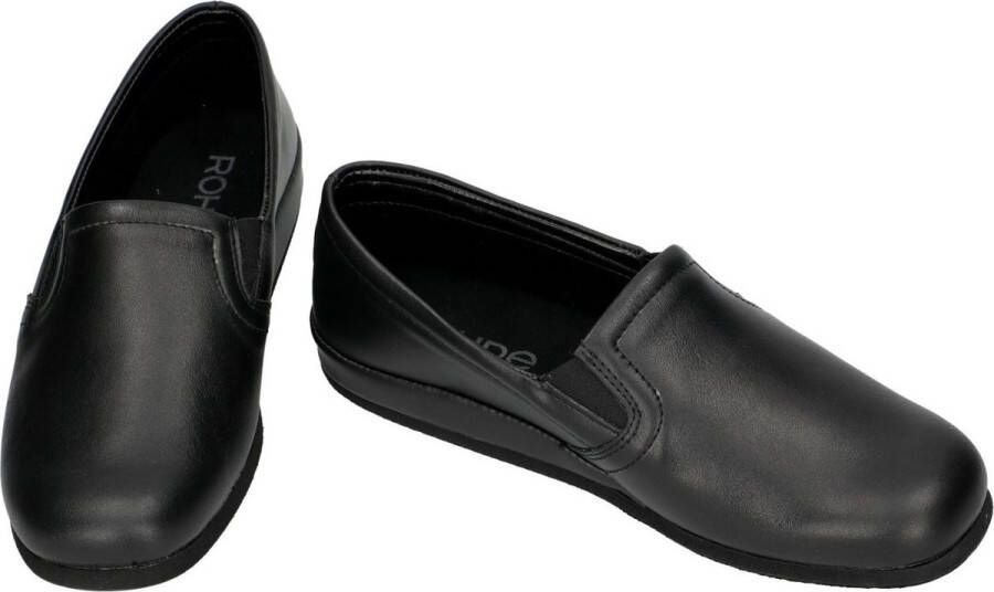 Rohde -Heren zwart pantoffels & slippers