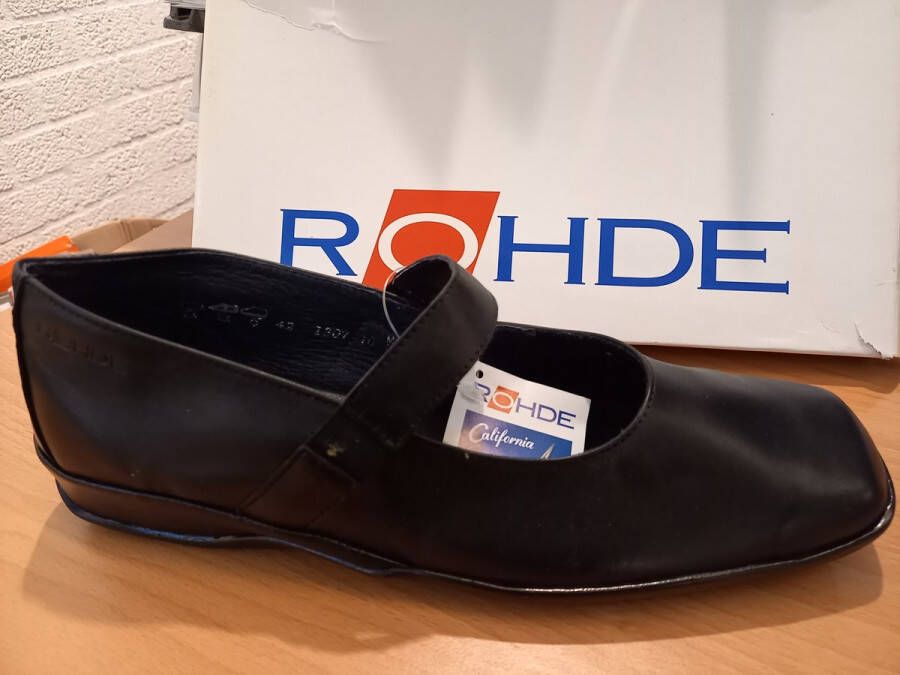 Rohde instapper met band wijdte G binnen en buitenzijde Leder - Foto 1